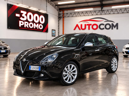 Alfa Romeo Giulietta 1.6 JTDm TCT 120 CV Super: vista esterna di tre quarti anteriore