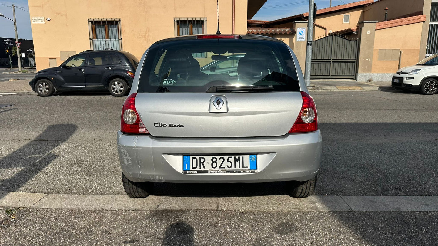 RENAULT CLIO STORIA 1.2 GPL CONFORT 58 CV – EURO 4 – 83.421 KM