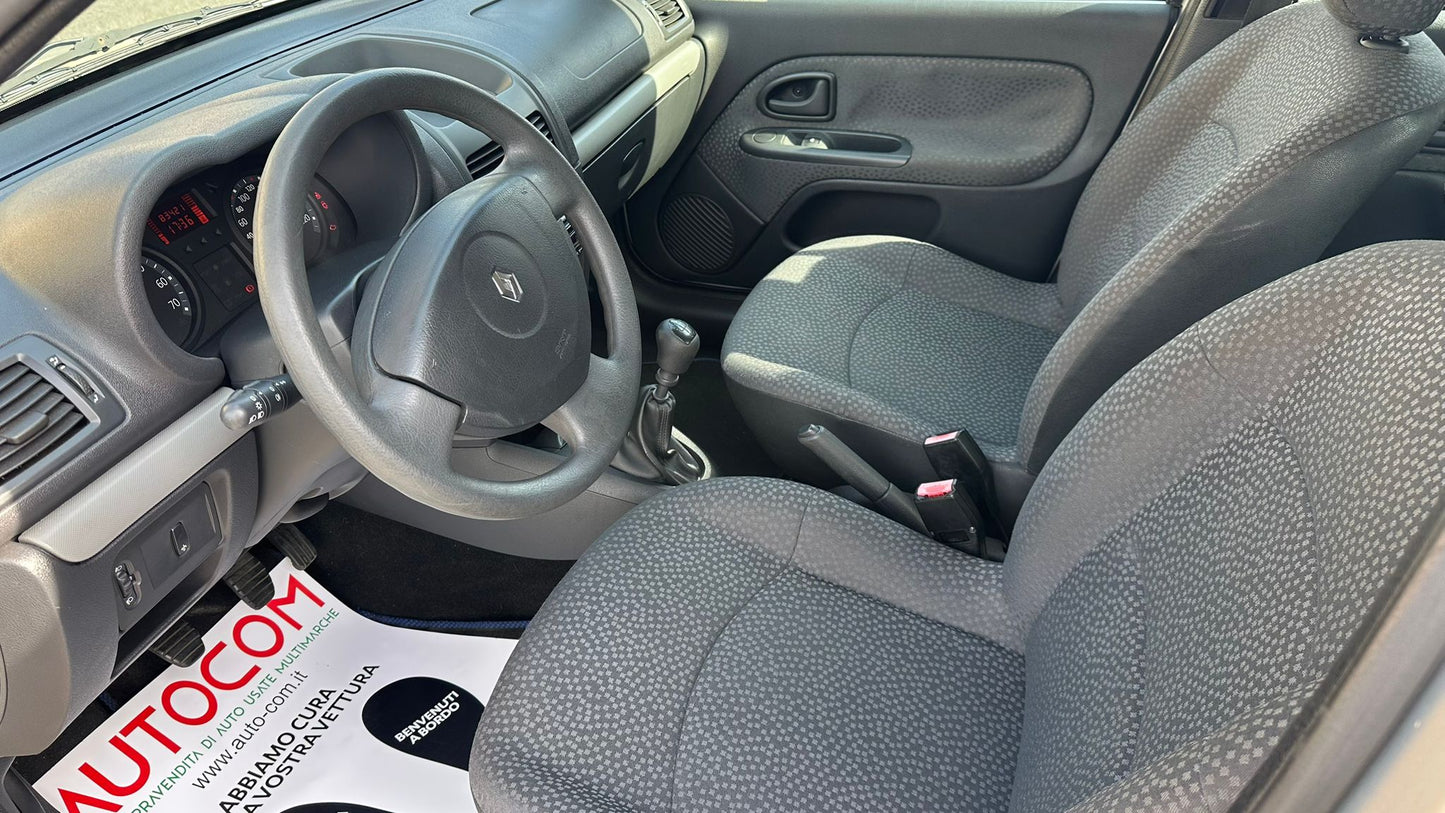 RENAULT CLIO STORIA 1.2 GPL CONFORT 58 CV – EURO 4 – 83.421 KM