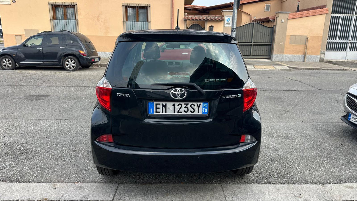 TOYOTA VERSO-S 1.3 STYLE 99 CV – EURO 5B – 185.822 KM