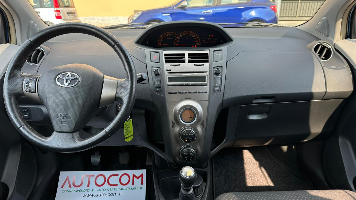 TOYOTA YARIS 1.3 5 PORTE SOL 101 CV