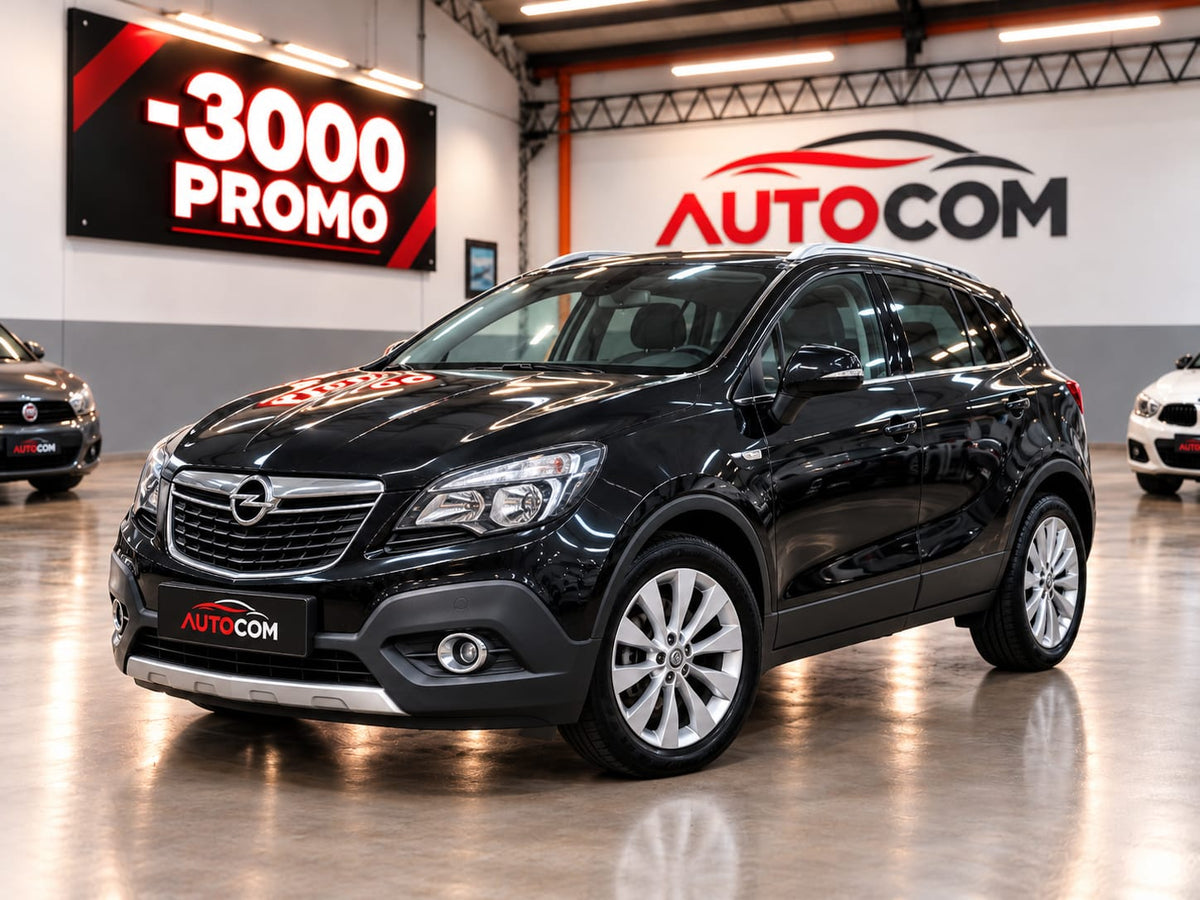 Opel Mokka 1.4 Turbo GPL Tech Cosmo B-color 140 CV: vista esterna di tre quarti anteriore